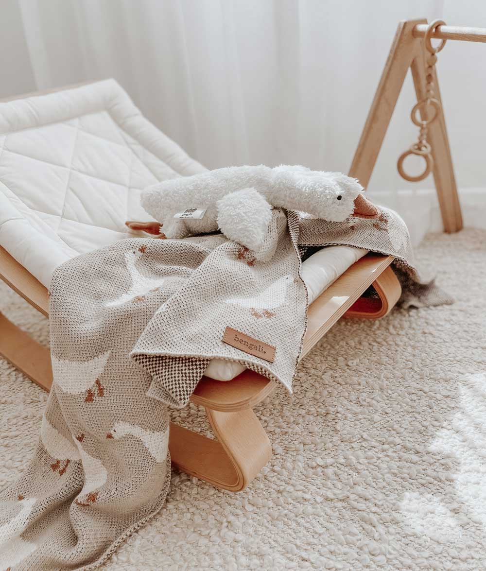 Bengali Baby | Natural Cotton Comforter - Goose Teddy