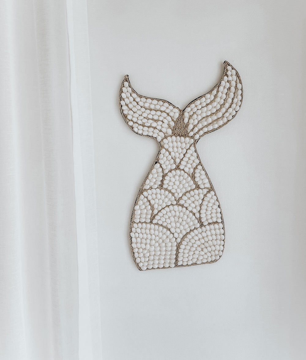Bali Home™ | Balinese Wall Hanging - Whale Tail Shell