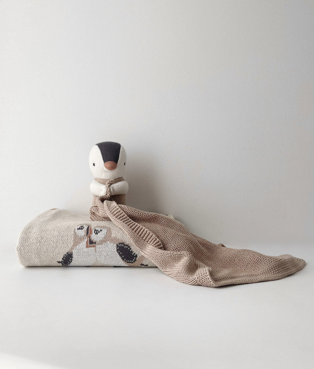 Bengali Baby | Natural Cotton Comforter - Puffin Snuggly