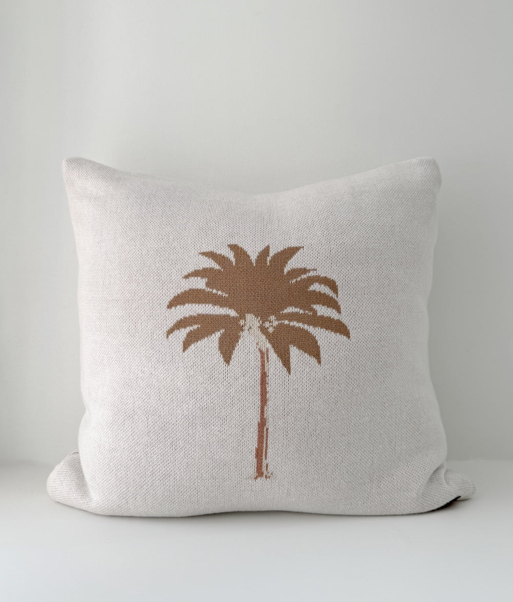 Bengali Home® Bedding | Khaki Palm Cushion Cover
