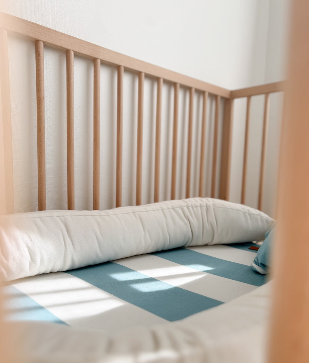 Bengali Baby | Portable Baby Lounger - Oasis Stripe