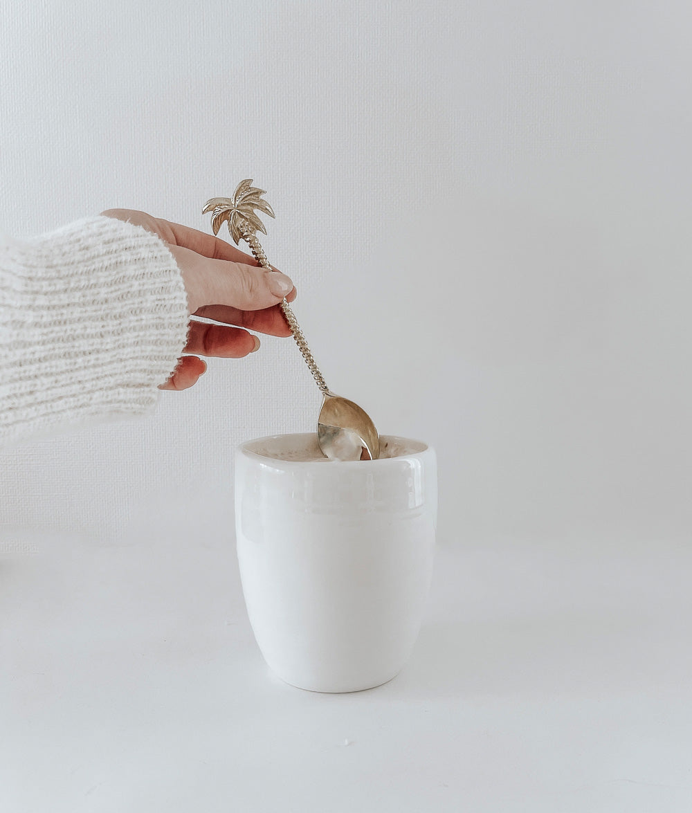 Bali Home™ | Balinese Brass Spoon - Shell