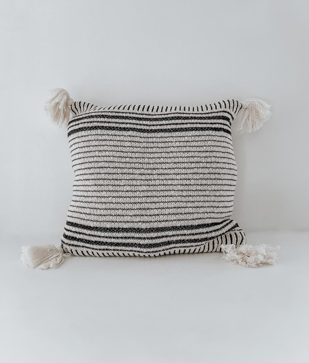 Bengali Home® Decor Black Stripe Cushion Cover