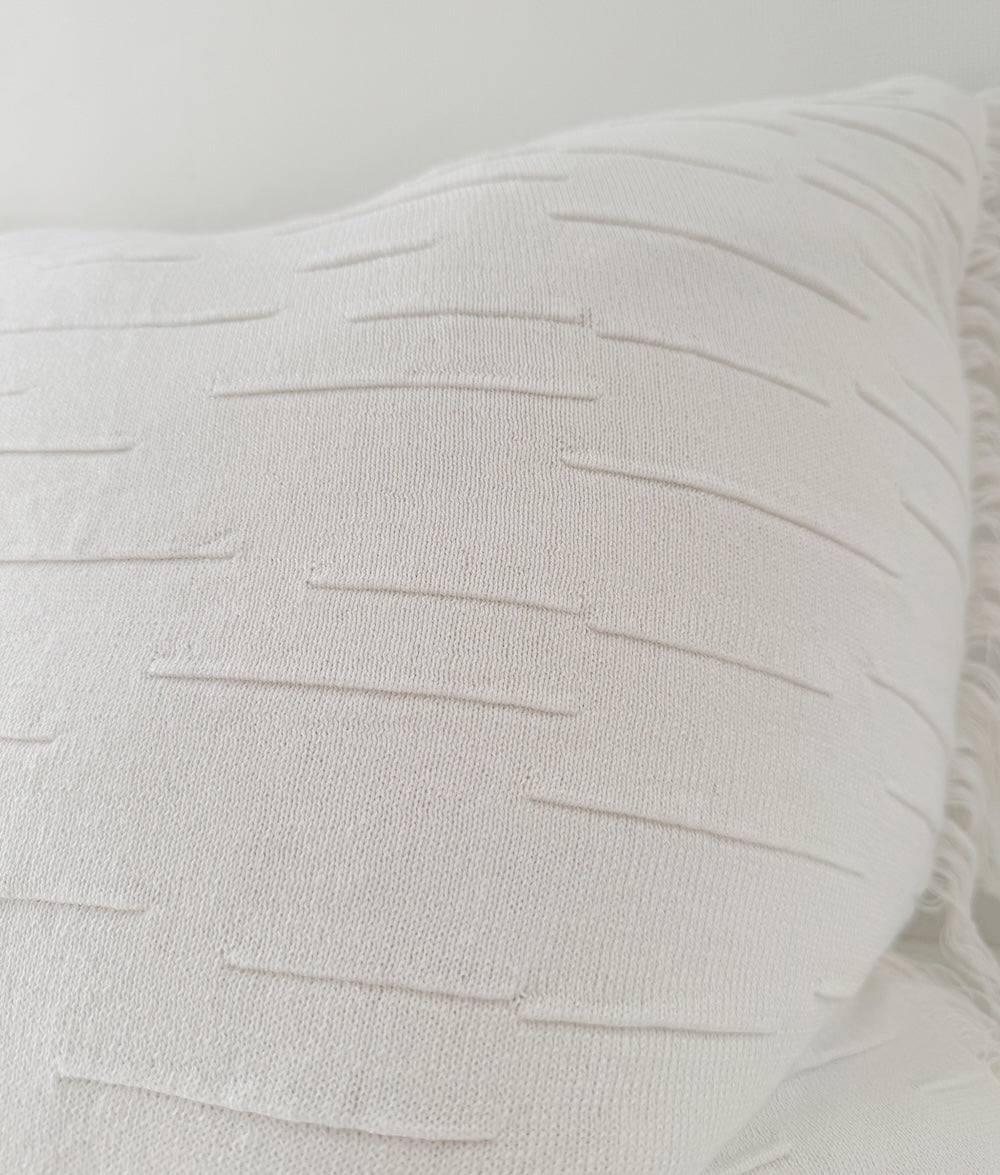 Bengali Home® | Home Decor - Ivory Flurry Cushion Cover