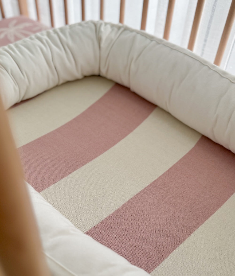 Bengali Baby | Portable Baby Lounger - Sun Kissed Stripe