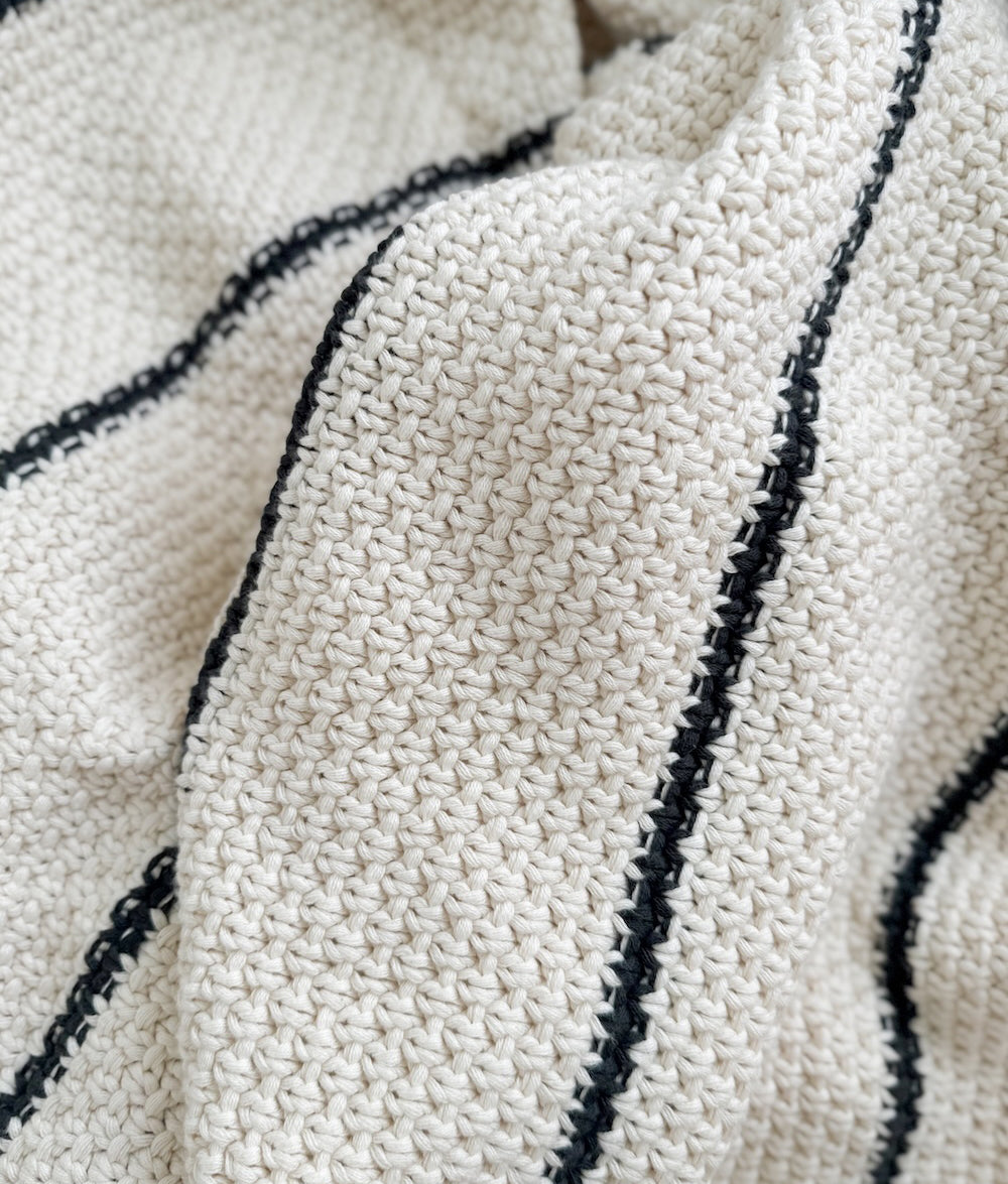 Bengali Home® | Decor - Charcoal & Salt Lounge Throw