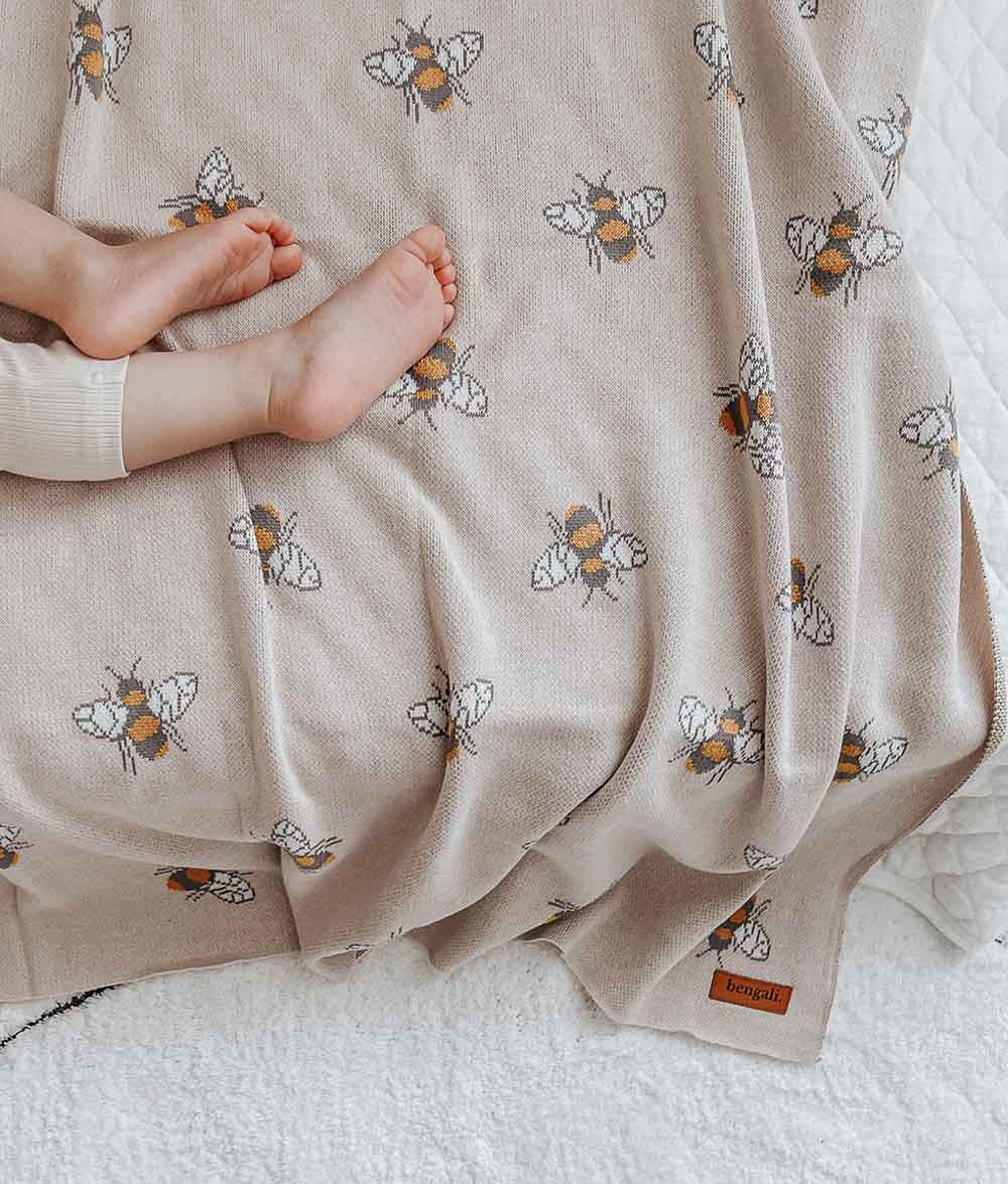 Bengali Baby | Honeybee Blanket