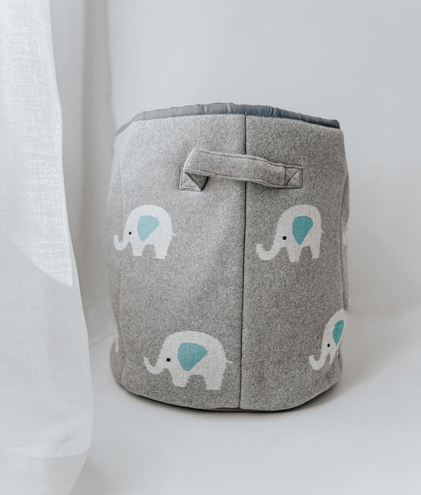 Bengali Baby & Kids | Natural Cotton Elephant Toy Basket