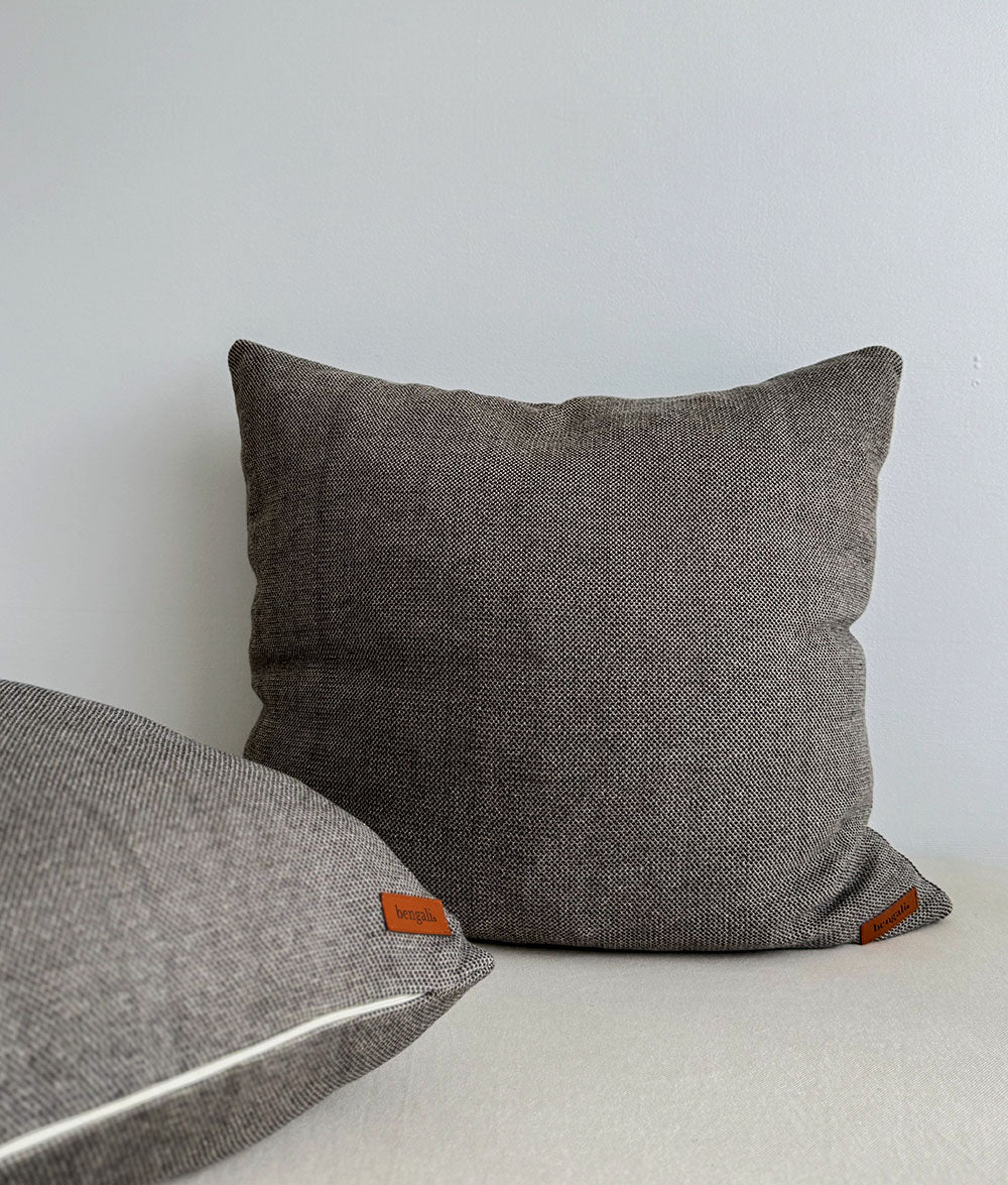 [PRE-ORDER] | Cushion Cover - Charcoal Jacquard