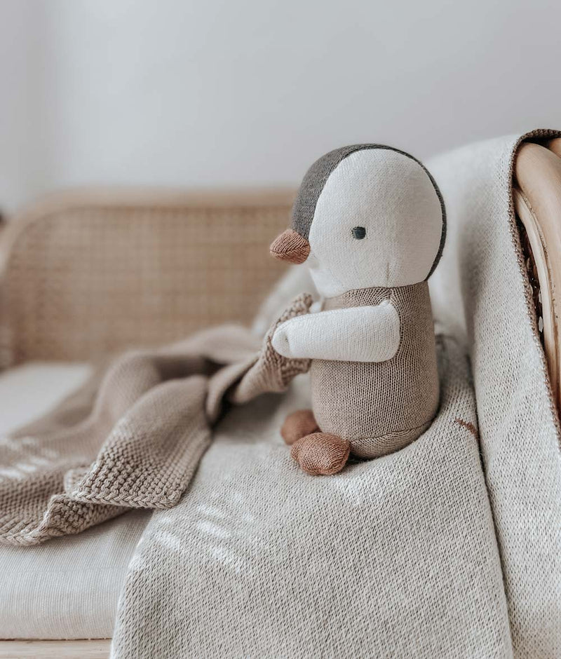 Bengali Baby | Natural Cotton Comforter - Puffin Snuggly