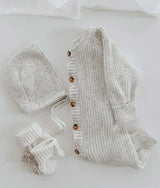 Bengali Baby | Knitwear Bonnet - Vanilla Sprinkle