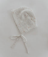Bengali Baby | Knitwear Bonnet - Vanilla Sprinkle