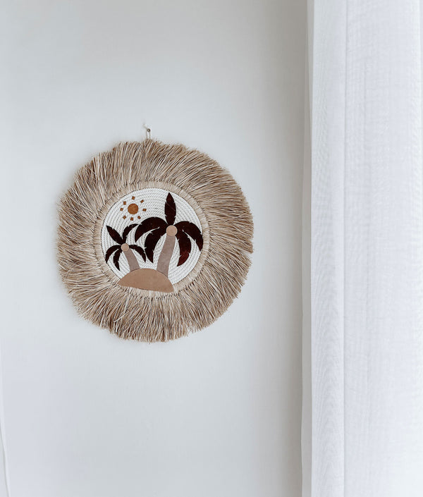Bali Home™ | Balinese Wall Hanging - Palm Seagrass