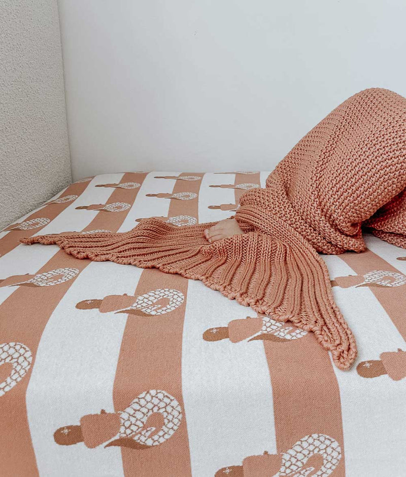 Bengali Baby Nursery Decor Mermaid Tail Blanket Bengali Home