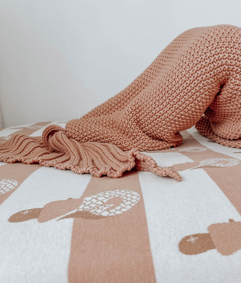 Bengali Baby Nursery Decor Mermaid Tail Blanket Bengali Home