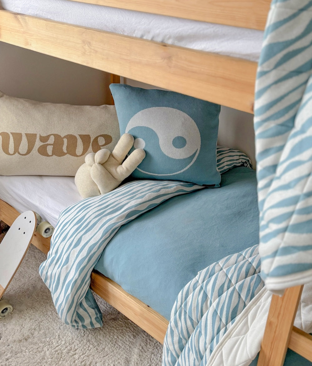 Bengali Home® | Kids & Bedroom Decor - Khaki Wave Pillowcase