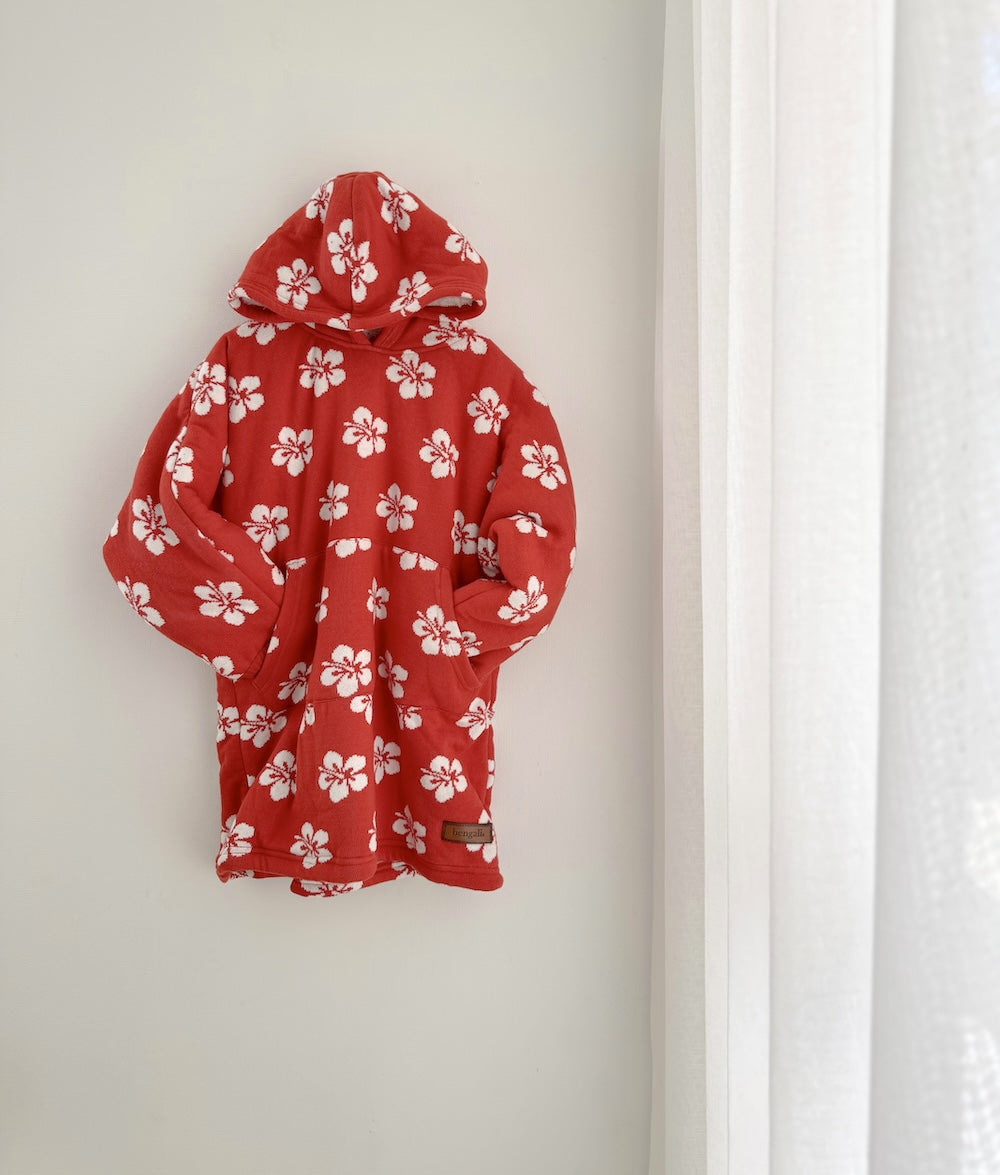 Bengali Home® | Sherpa Hoodie - Aloha Sunset