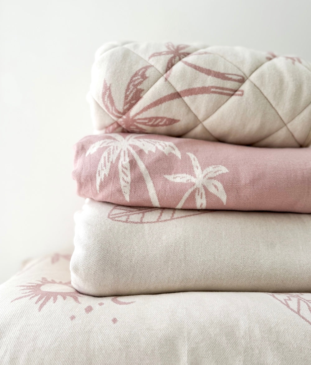 Bengali Home® Bedding | Fitted Jersey Cotton Sheet - Sun Kissed