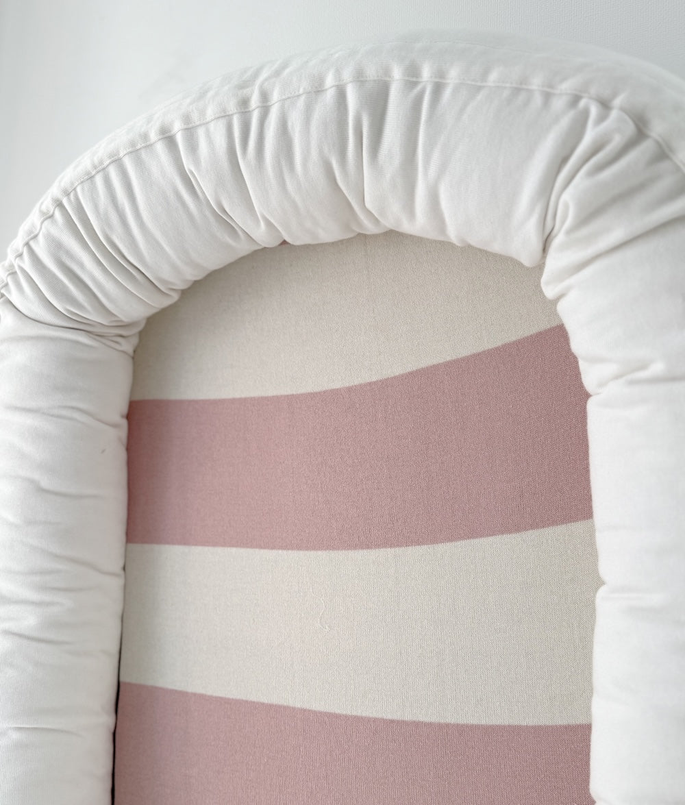 Bengali Baby | Portable Baby Lounger - Sun Kissed Stripe