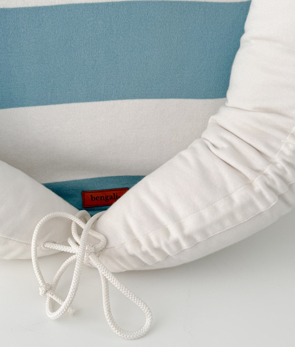Bengali Baby | Portable Baby Lounger - Oasis Stripe