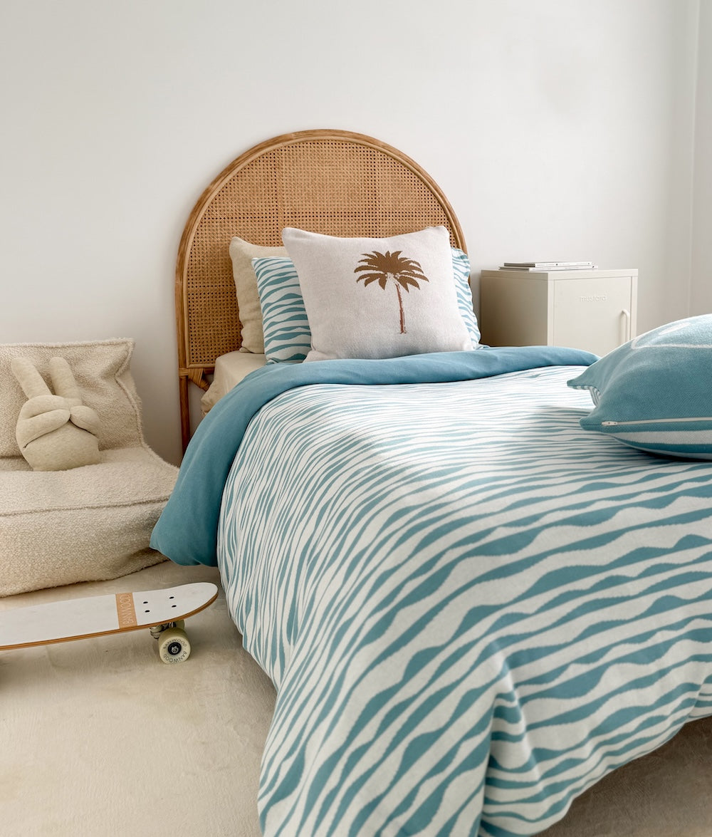 Bengali Home® Bedding | Khaki Palm Cushion Cover