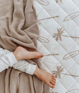 Bengali Baby | Nursery Decor - Allira Knitted Blanket in Natural