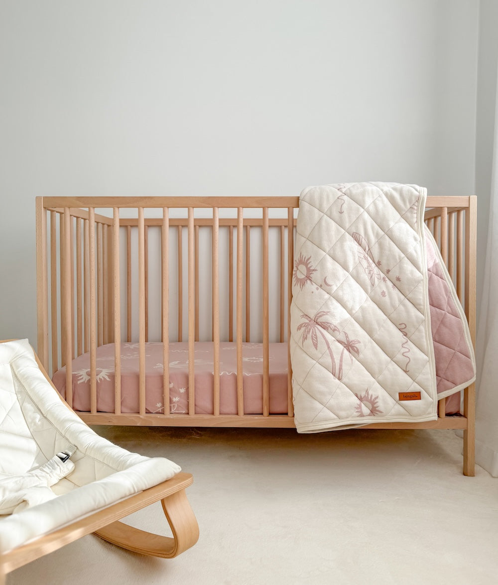 Bengali Home® Bedding | Fitted Jersey Cotton Sheet - Sun Kissed