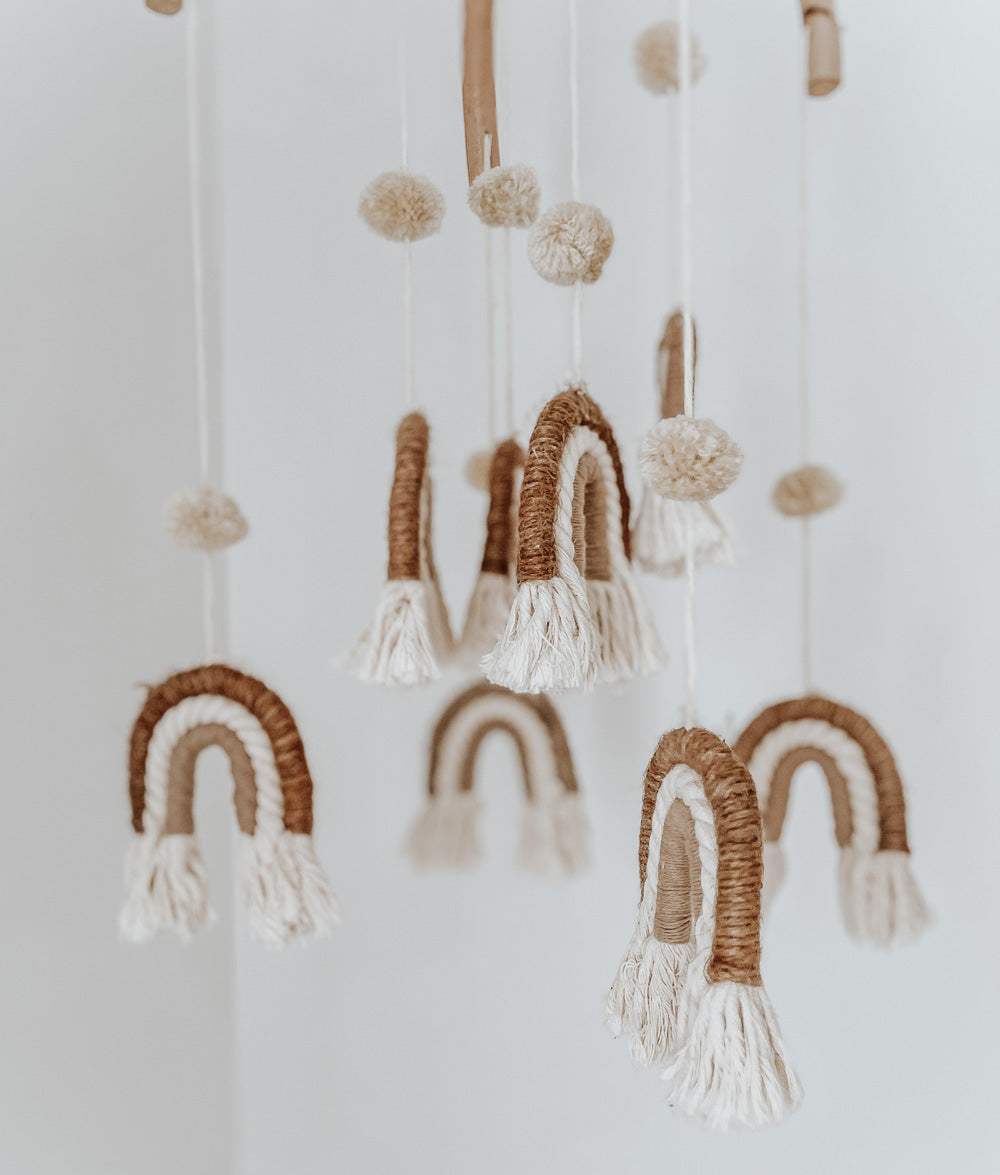 Bali Home™ | Balinese Cot Mobile - Rainbow