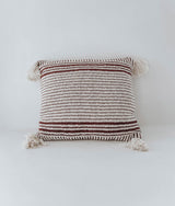 Bengali Home® | Decor - Maroon Stripe Cushion Cover