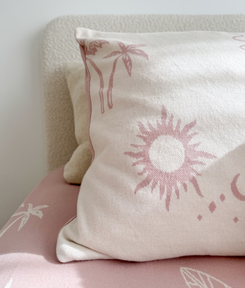 Bengali Home® Bedding | Fitted Jersey Cotton Sheet - Sun Kissed