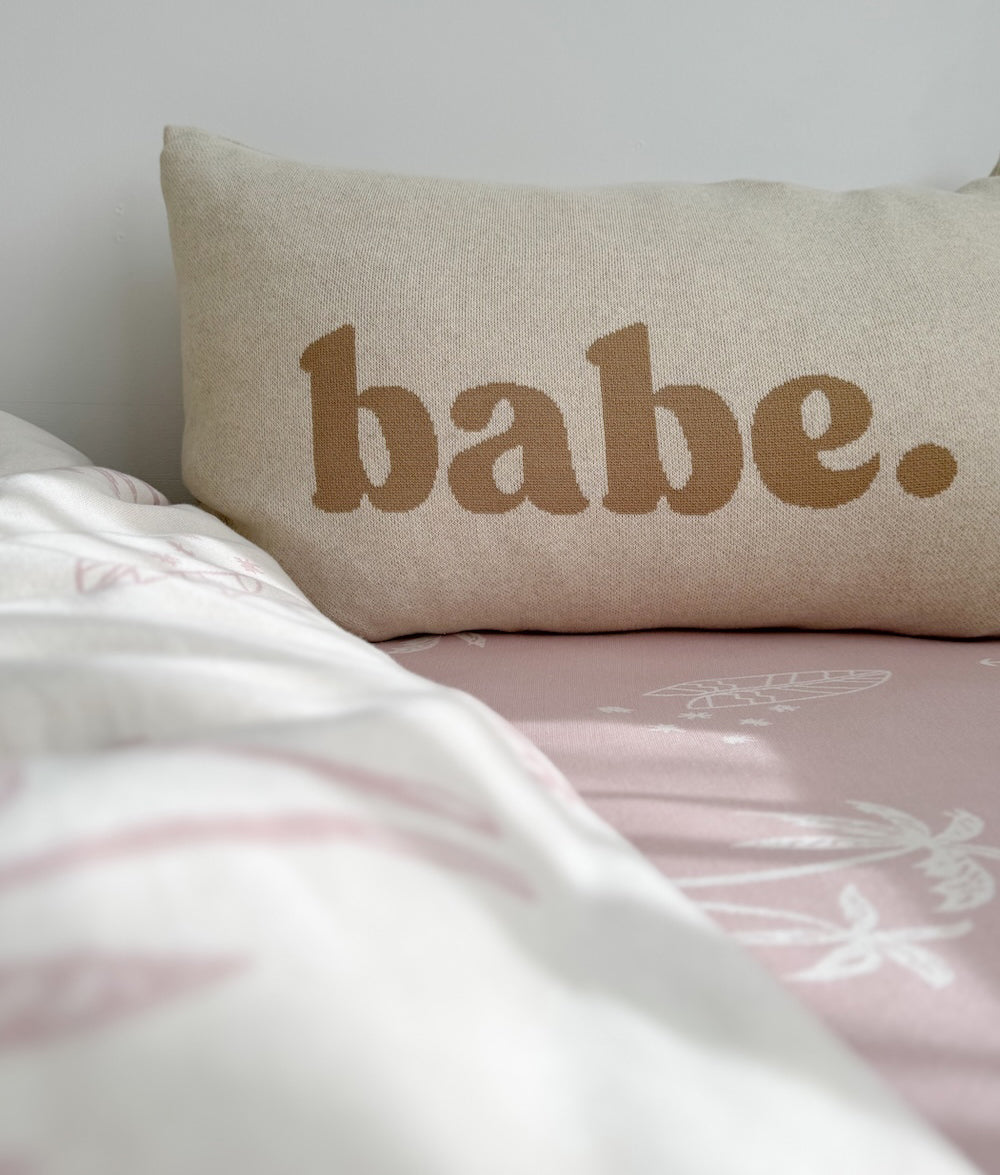 Bengali Home® | Kids & Bedroom Decor - Khaki Babe Pillowcase