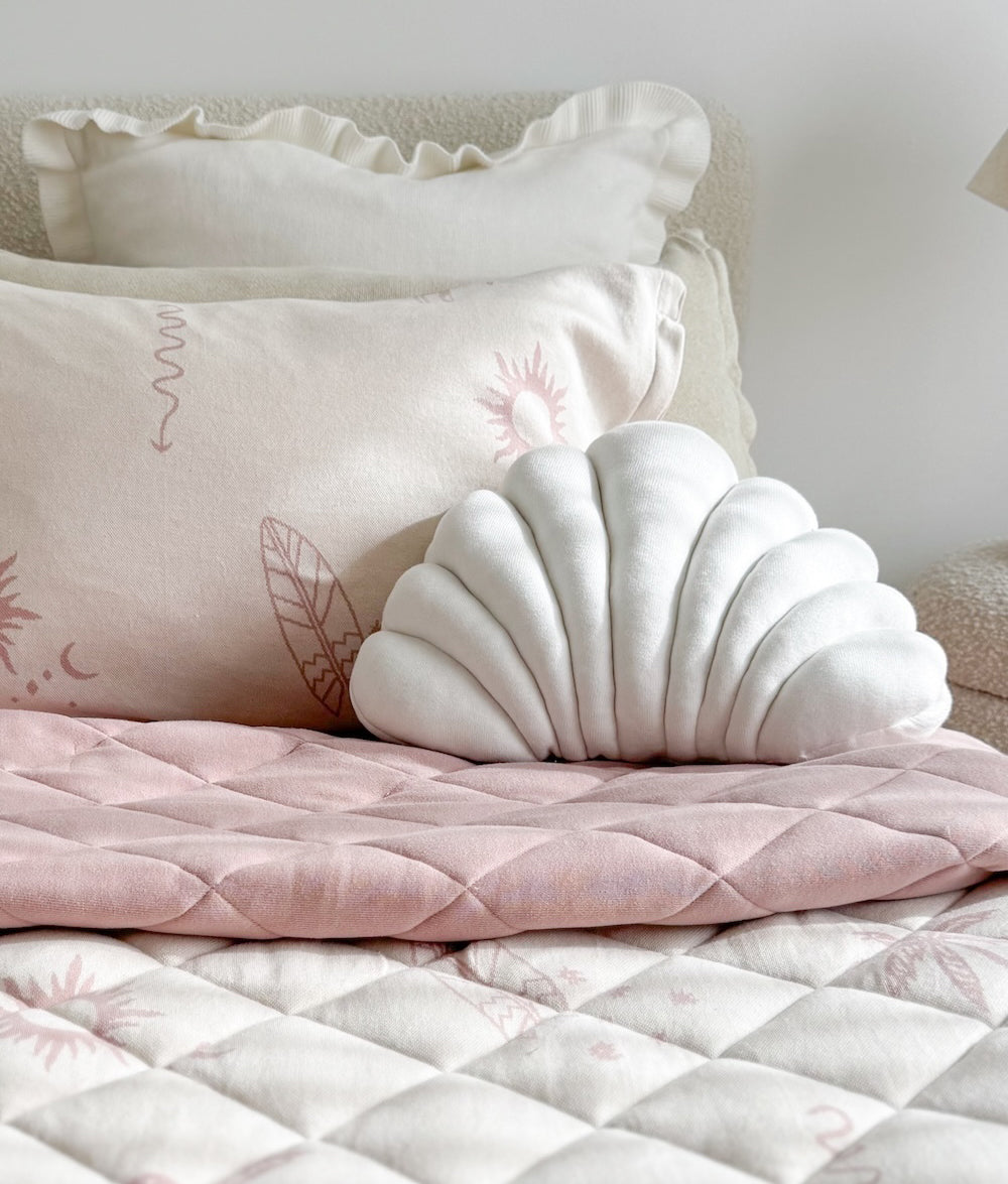 Bengali Home® | Nursery & Kids Room Decor - Shell Cushions