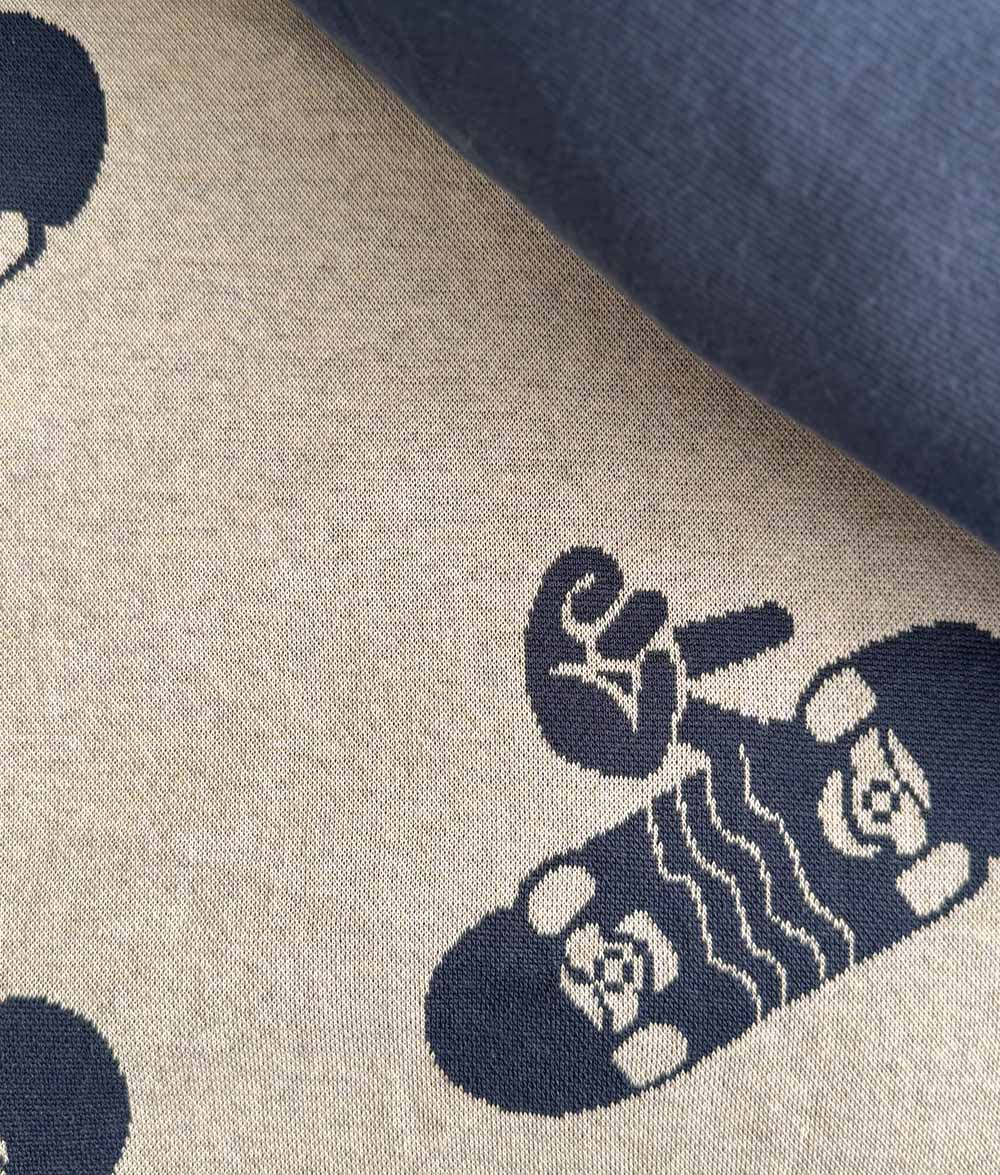 Tidal Blue Skater Life jersey cotton duvet cover.