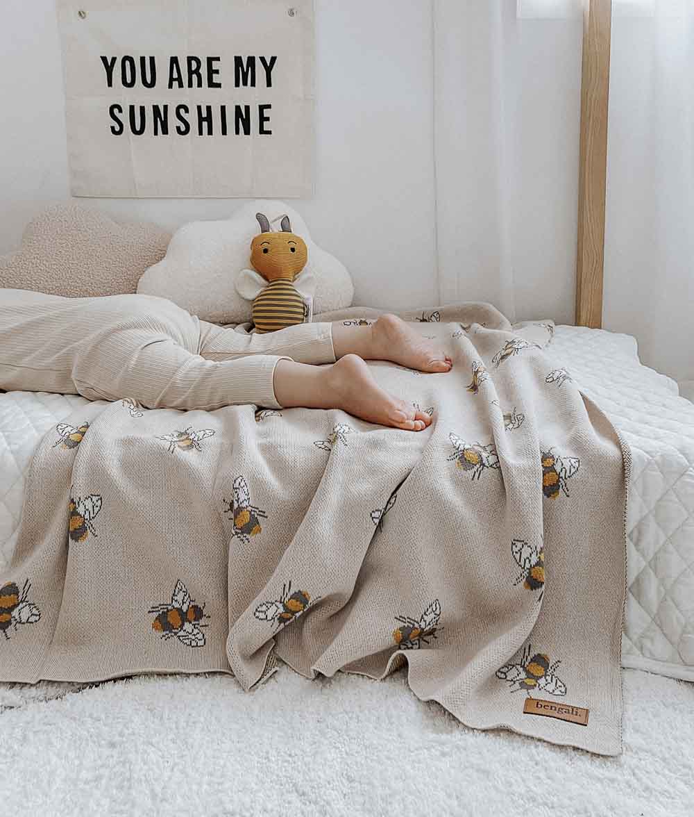 Bengali Baby | Honeybee Blanket