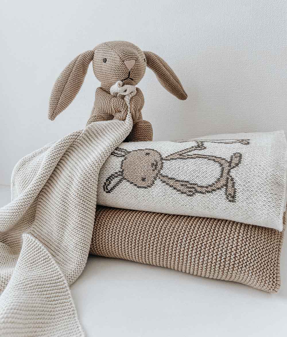 Bunny Snuggly - Khaki