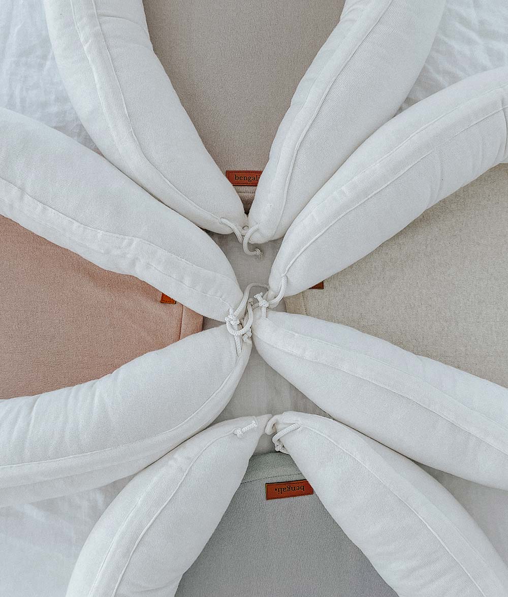 Bengali Home® | Baby Nest & Sleeping Loungers - Mist, Oatmeal, Natural, & Nougat
