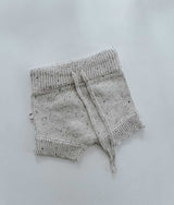 Bengali Baby | Cotton Knitwear Bloomer - Light Grey