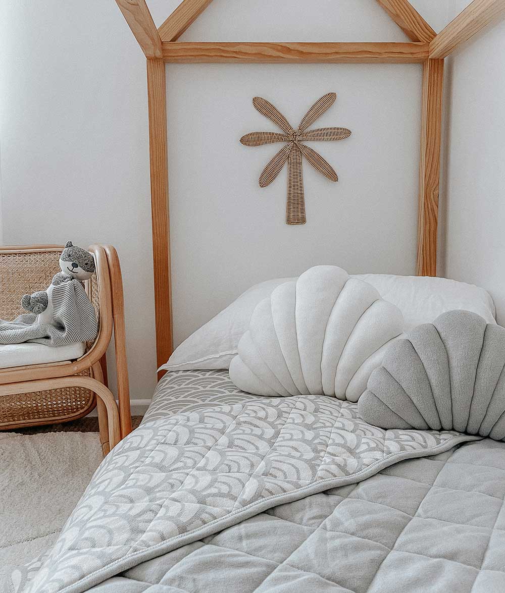 Bengali Home® | Nursery & Kids Room Decor - Shell Cushions