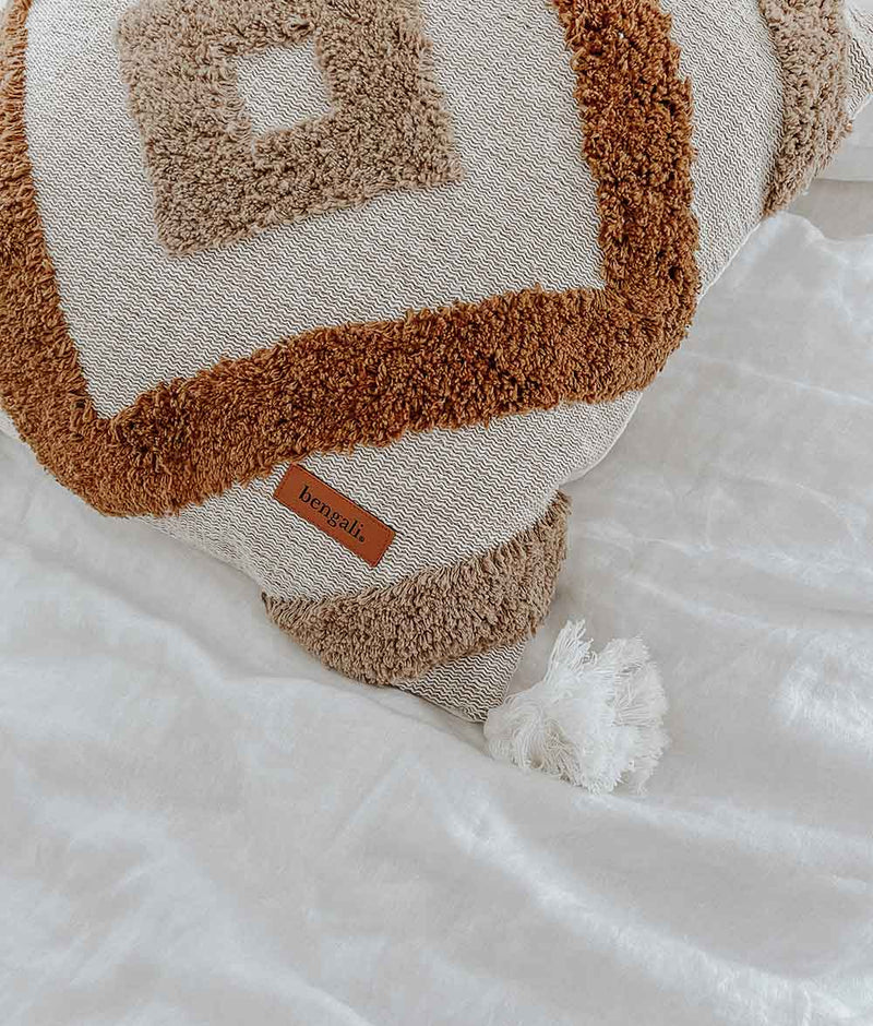 Bengali Home® Decor Natural Sahara Cushion